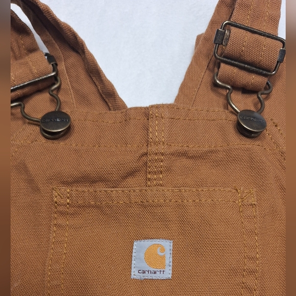 Carhartt Kids Brown Overalls - Picture 2 of 13
